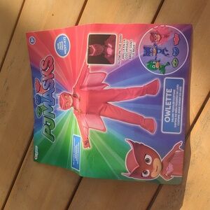 Owlette PJ Mask Deluxe Toddler Costume - Red Size 3-4